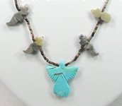 Navajo Animal fetish Necklace