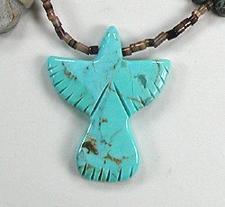 Navajo Heishi Fetish Necklace by Corrine Ramirez