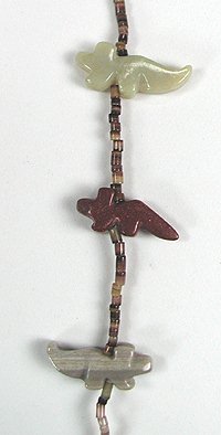 Navajo Heishi Fetish Necklace by Corrine Ramirez