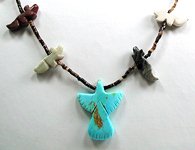 Navajo Animal fetish Necklace