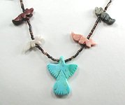 Navajo Animal fetish Necklace