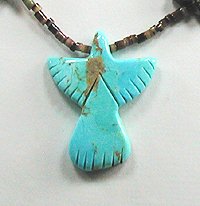 Navajo Heishi Fetish Necklace by Corrine Ramirez