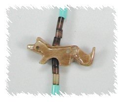 Navajo Heishi Fetish Necklace by Hector Goodluck