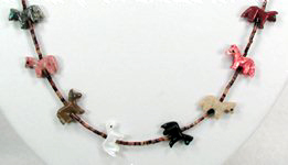 Navajo Fetish Necklace