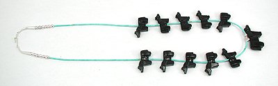 Navajo Heishi Horse Fetish Choker Necklace and Earrings