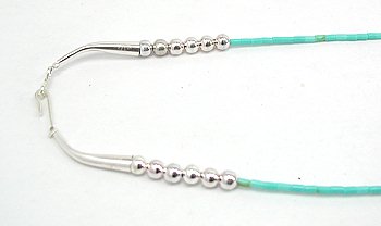 Navajo Heishi Horse Fetish Choker Necklace and Earrings