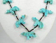 Navajo Animal fetish Necklace