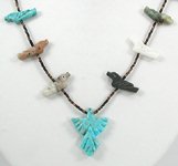 Navajo Animal fetish Necklace