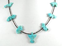 Navajo Animal fetish Necklace