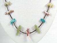 Navajo Animal fetish Necklace