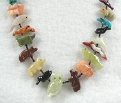 Navajo Animal fetish Necklace