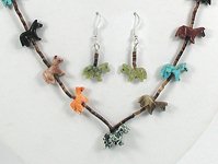 Navajo Fetish Necklace