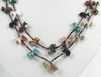 Navajo Fetish Necklace