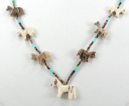 Navajo Fetish Necklace