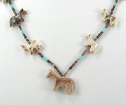 Navajo Fetish Necklace