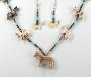Navajo Fetish Necklace