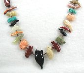 Navajo Animal fetish Necklace