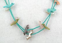 Navajo Animal Fetish Necklace