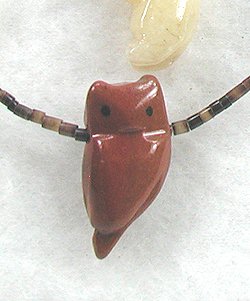 Navajo Heishi Fetish Necklace by Neil Thomas