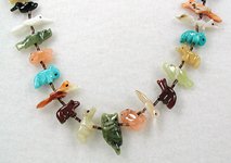 Navajo Animal fetish Necklace