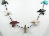 Navajo Animal fetish Necklace