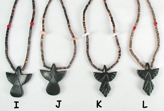 Navajo turquoise  thunderbiird Fetish Necklace by Corrine Ramirez