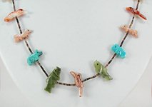Navajo Animal fetish Necklace