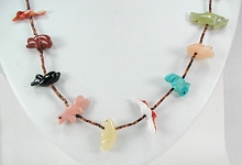 Navajo Animal fetish Necklace