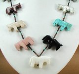 Navajo Horse Fetish Necklace