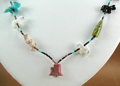 Navajo  Monument Valley  Fetish Necklace