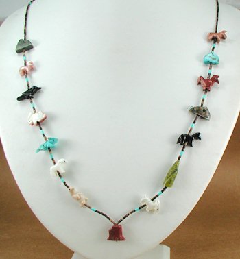 Navajo  Monument Valley  Fetish Necklace