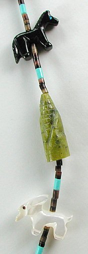 Navajo  Monument Valley  Fetish Necklace