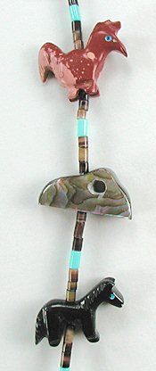 Navajo  Monument Valley  Fetish Necklace