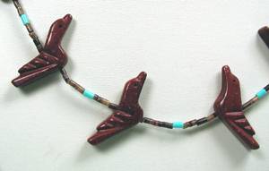 Navajo Heishi Fetish Choker Necklace