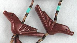 Navajo Heishi Fetish Choker Necklace