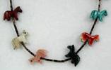 Spiny Oyster Navajo Disc Choker