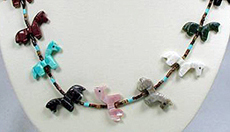 Navajo Fetish Necklace