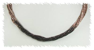 Santo Domingo Ramona Bird Heishi  Necklace