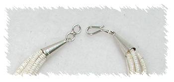 Santo Domingo Ramona Bird Heishi  Necklace
