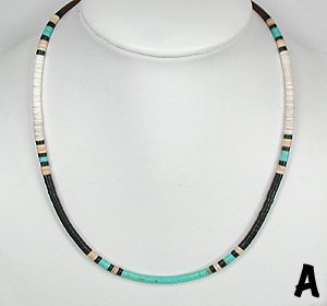 Santo Domingo Heishi Necklace