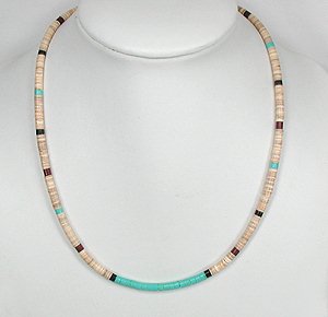 Santo Domingo Heishi Necklace