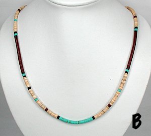 Santo Domingo Heishi Necklace