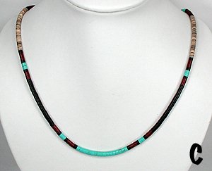 Santo Domingo Heishi Necklace