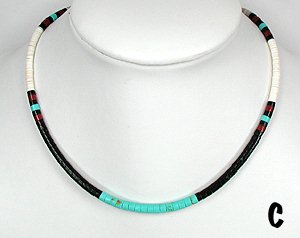 Santo Domingo Heishi Necklace