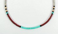 Santo Domingo heishi choker necklace