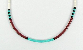 Santo Domingo Heishi Necklace