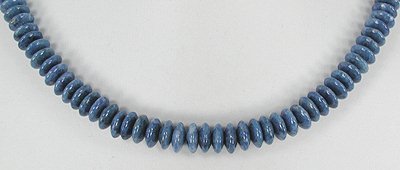 Navajo Lapis Heishi Necklace