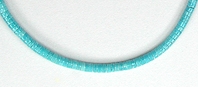 Santo Domingo Turquoise Heishi Necklace