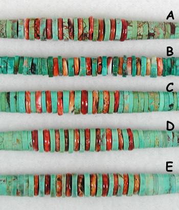 Navajo Turquoise and Spiny Oyster Choker