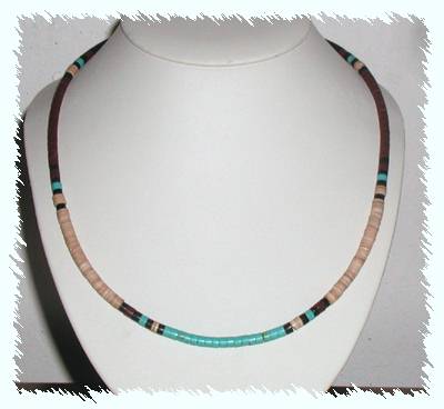 Santo Domingo Heishi Necklace